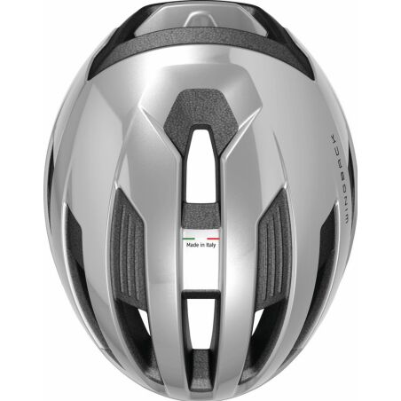 Abus WingBack Rennrad-Helm gleam silver