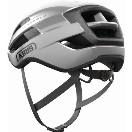 Abus WingBack Rennrad-Helm gleam silver