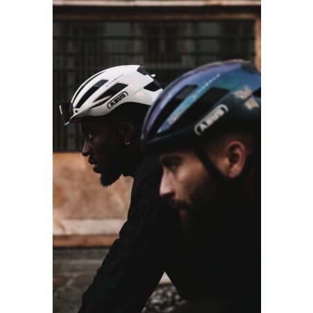 Abus WingBack Rennrad-Helm polar white