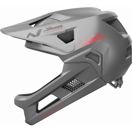 Abus YouDrop FF Kinder-Helm Ti silver S (48-55 cm)