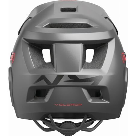 Abus YouDrop FF Kinder-Helm Ti silver S (48-55 cm)
