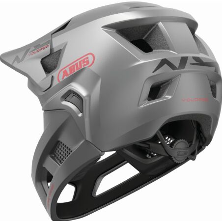 Abus YouDrop FF Kinder-Helm Ti silver S (48-55 cm)