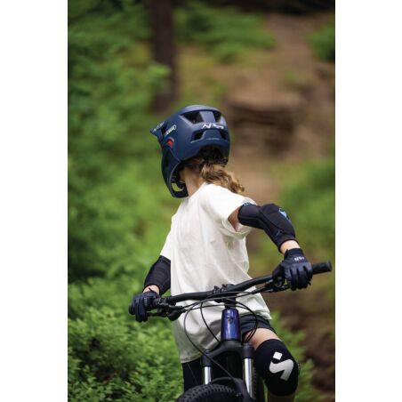 Abus YouDrop FF Kinder-Helm Ti silver S (48-55 cm)