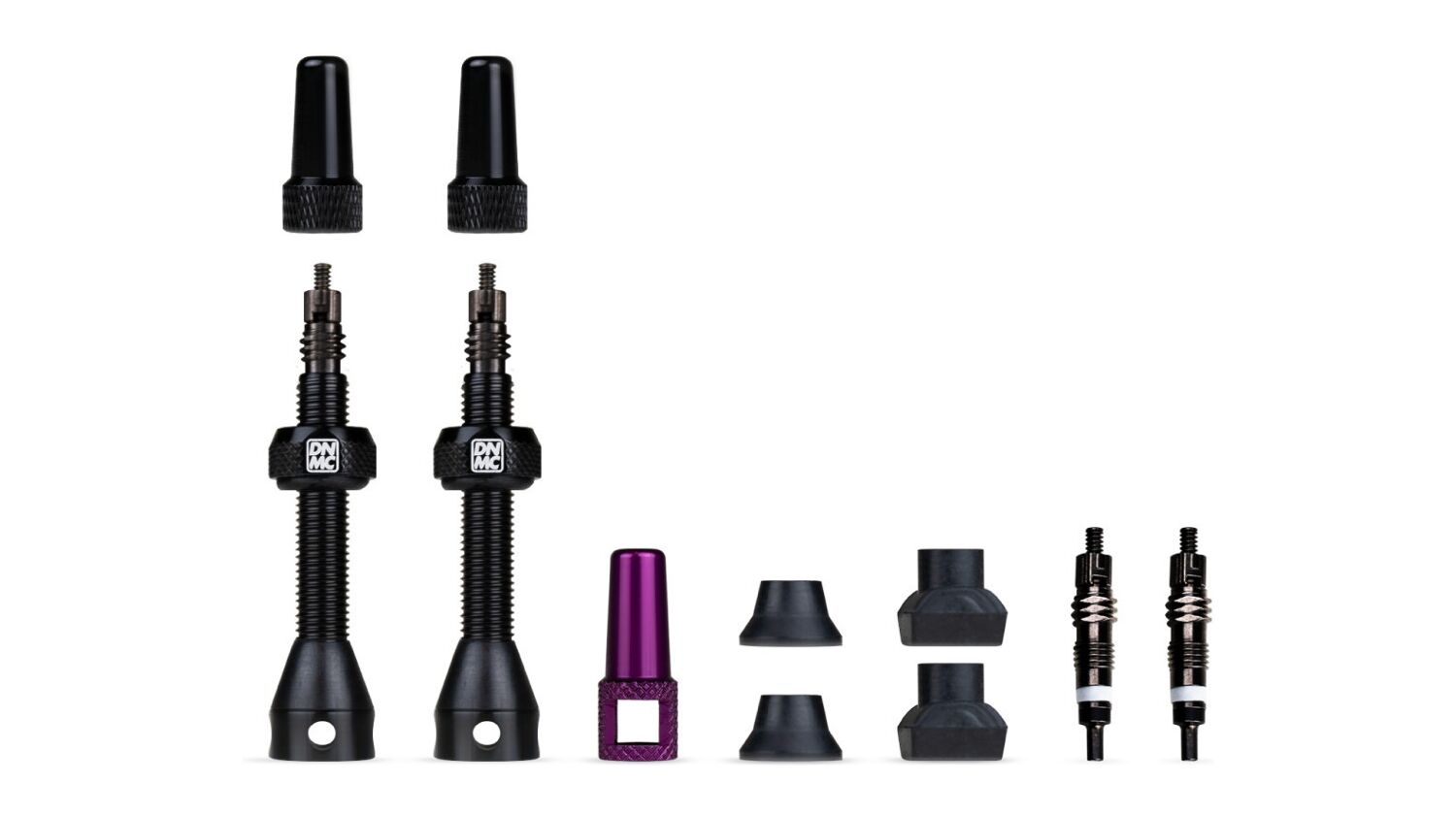 Dynamic Bar Keeper Tubeless Ventile 2 Stück schwarz