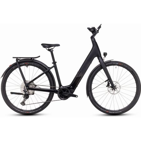 Cube Kathmandu Hybrid C:62 SLX 400 Wh E-Bike Easy Entry 28&quot; carbon&acute;n&acute;black