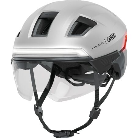 Abus Hyp-E Ace Helm gleam silver