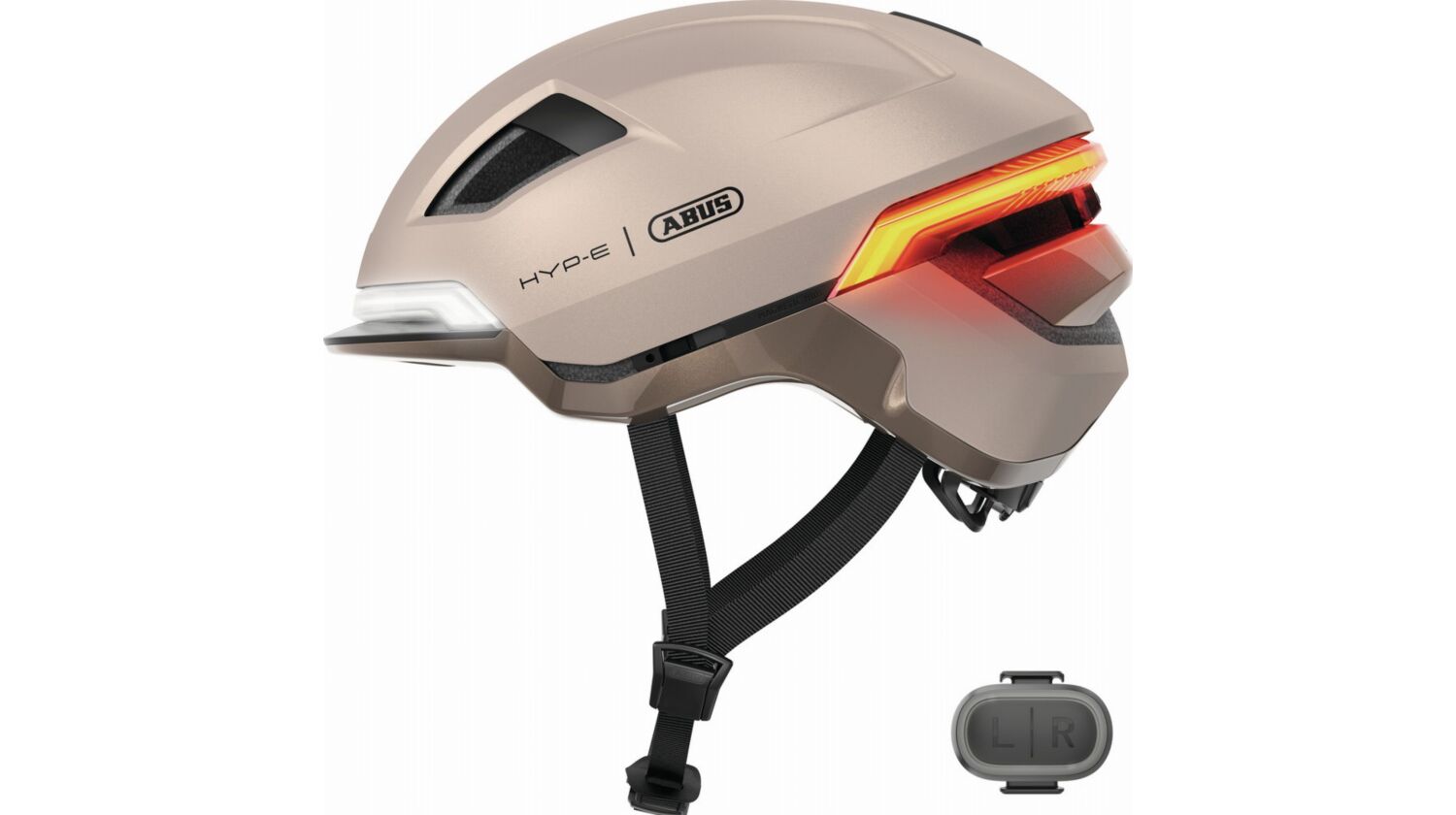 Abus Hyp-E Helm champagne gold