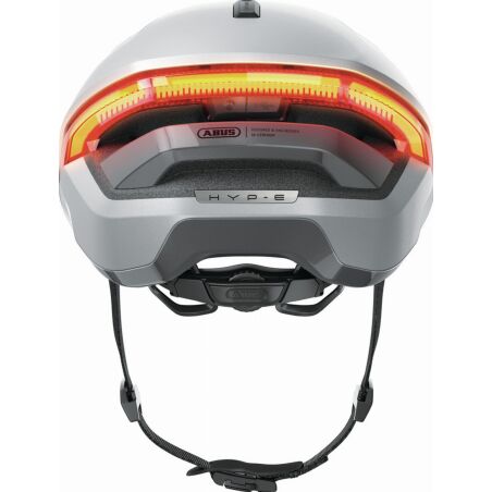 Abus Hyp-E Helm gleam silver