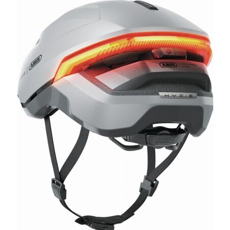 Abus Hyp-E Helm gleam silver