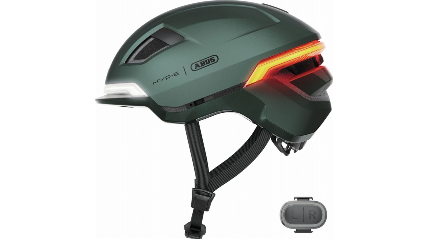 Abus Hyp-E Helm jungle green