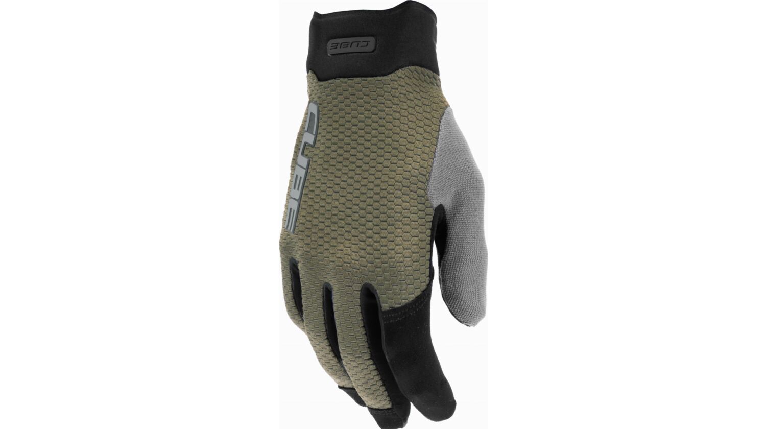 Cube Gravity TM Handschuhe lang olive´n´grey