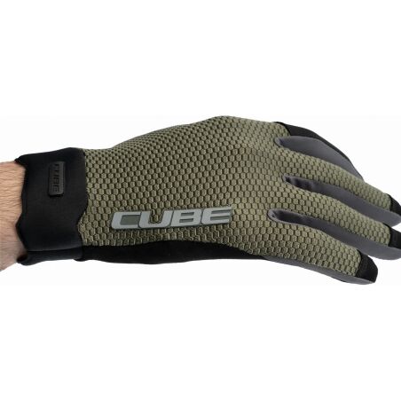 Cube Gravity TM Handschuhe lang olive&acute;n&acute;grey