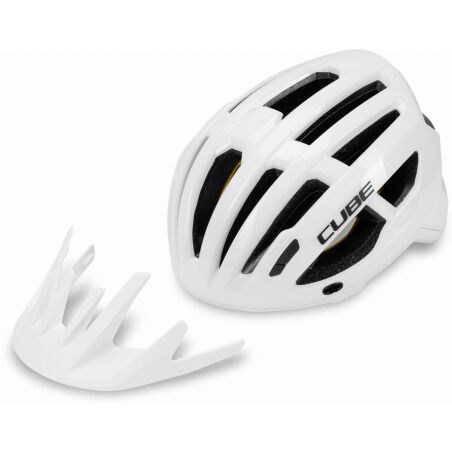 Cube Offpath Mips MTB-Helm white