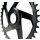 Acid Hybrid HPS CL53 BDU37/31 (Gen4) Kettenblatt kompatibel mit Shimano 10/11-fach Offset 39,5 mm Kettenlinie 53 mm black