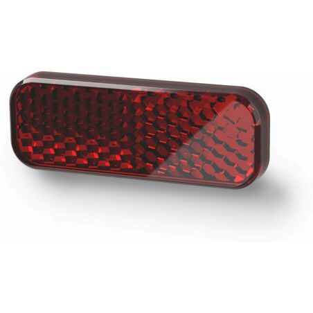 Acid Sattelstützen Rückstrahler/Reflektor red