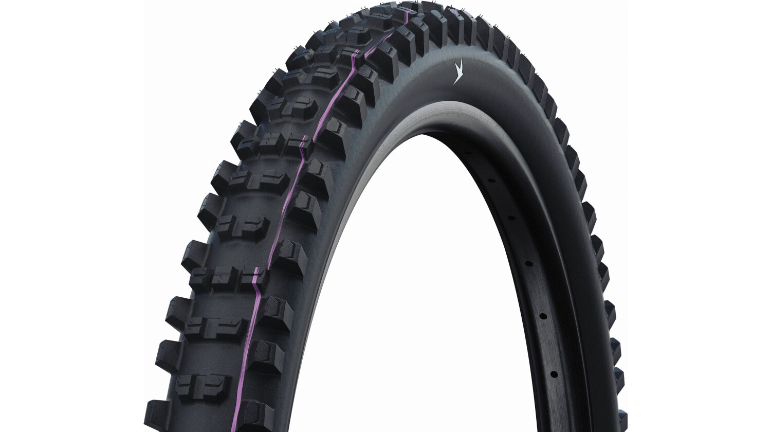 Schwalbe Shredda Rear Gravity Pro Radial B, Evolution Line, TLR E-MTB Faltreifen 27,5" Addix Ultra Soft schwarz-skin 64-584