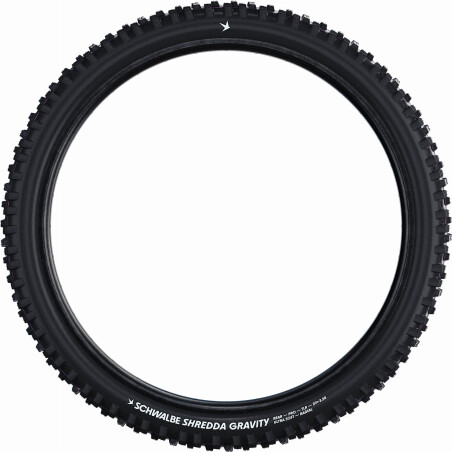 Schwalbe Shredda Rear Gravity Pro Radial B, Evolution Line, TLR E-MTB Faltreifen 27,5&quot; Addix Ultra Soft schwarz-skin 64-584