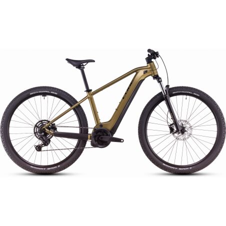 Cube Reaction Hybrid Performance 625 Wh E-Bike Hardtail Diamant goldenlime&acute;n&acute;black