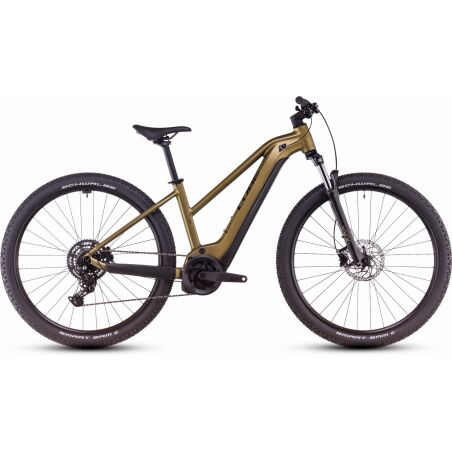 Cube Reaction Hybrid Performance 625 Wh E-Bike Hardtail Trapeze goldenlime&acute;n&acute;black