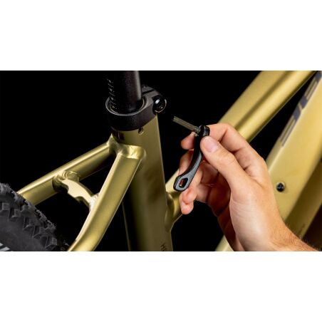 Cube Reaction Hybrid Performance 625 Wh E-Bike Hardtail Trapeze goldenlime&acute;n&acute;black