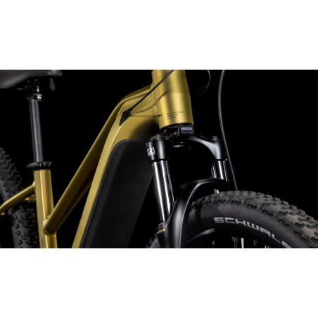 Cube Reaction Hybrid Performance 625 Wh E-Bike Hardtail Trapeze goldenlime&acute;n&acute;black