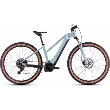 Cube Reaction Hybrid Performance 625 Wh E-Bike Hardtail Trapeze skylightblue&acute;n&acute;white