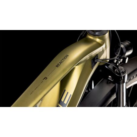 Cube Reaction Hybrid Performance 625 Wh Allroad E-Bike Hardtail Diamant goldenlime&acute;n&acute;black