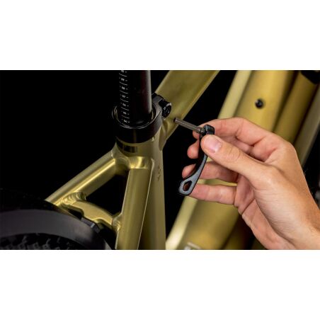 Cube Reaction Hybrid Performance 625 Wh Allroad E-Bike Hardtail Diamant goldenlime&acute;n&acute;black