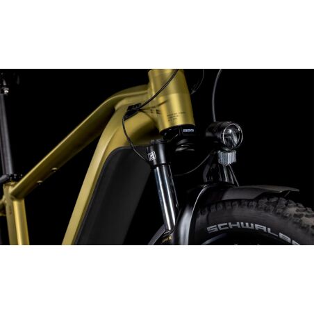 Cube Reaction Hybrid Performance 625 Wh Allroad E-Bike Hardtail Diamant goldenlime&acute;n&acute;black