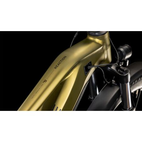 Cube Reaction Hybrid Performance 625 Wh Allroad E-Bike Hardtail Trapeze goldenlime&acute;n&acute;black