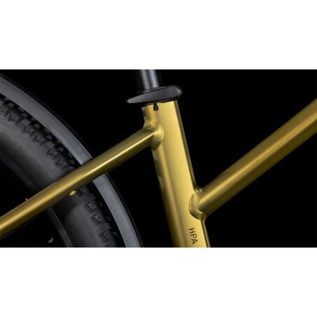 Cube Reaction Hybrid Performance 625 Wh Allroad E-Bike Hardtail Trapeze goldenlime&acute;n&acute;black