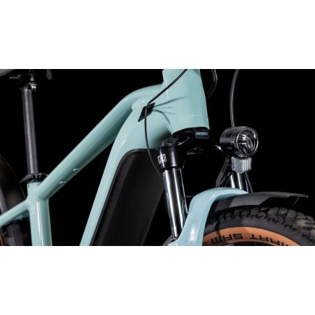 Cube Reaction Hybrid Performance 500 Wh Allroad E-Bike Hardtail Diamant skylightblue&acute;n&acute;white