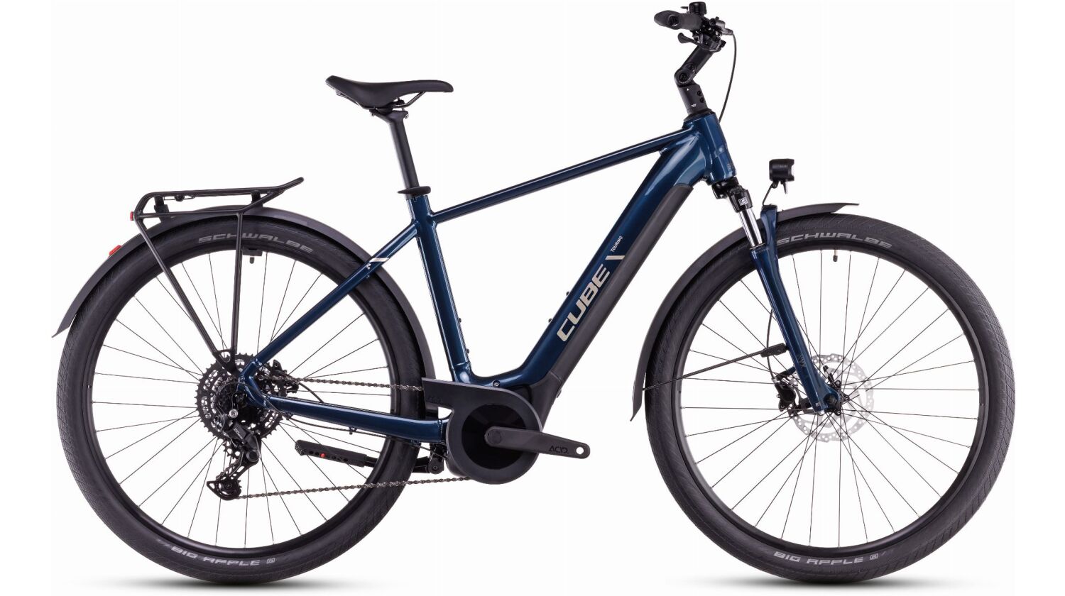 Cube Touring Hybrid One 500 Wh E-Bike Diamant 28" deepsea´n´chrome