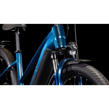 Cube Touring Hybrid One 500 Wh E-Bike Trapeze 28&quot; deepsea&acute;n&acute;chrome