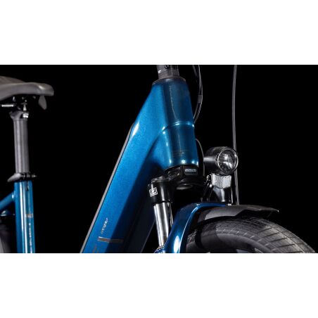 Cube Touring Hybrid One 500 Wh E-Bike Easy Entry 28&quot; deepsea&acute;n&acute;chrome