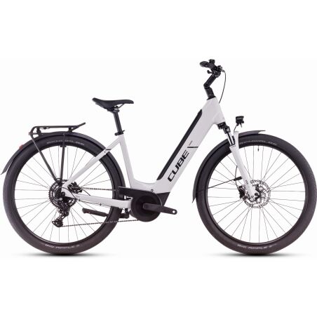 Cube Touring Hybrid One 500 Wh E-Bike Easy Entry 28&quot; cotton&acute;n&acute;black