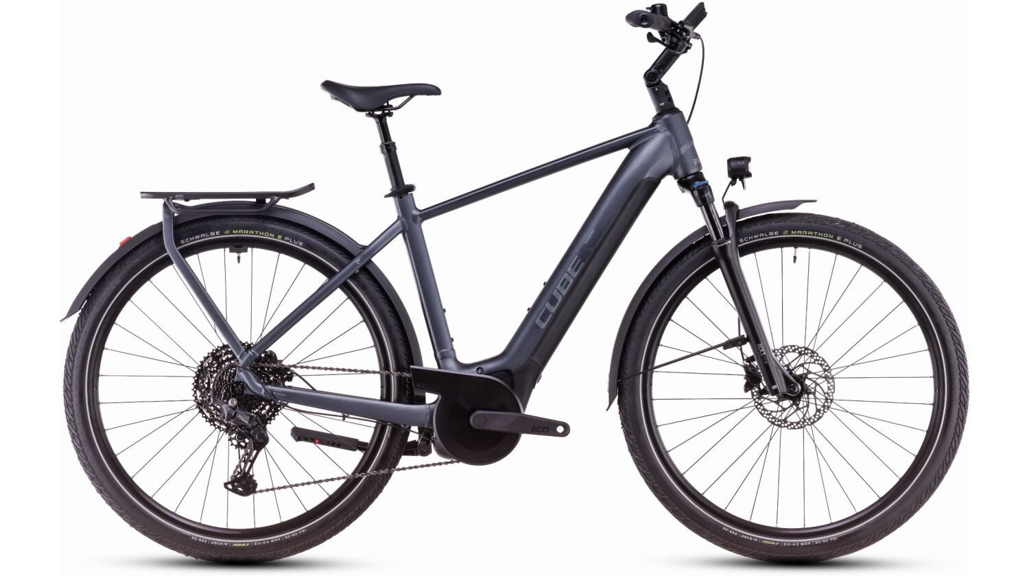 Cube Touring Hybrid Pro 625 Wh E-Bike Diamant 28" metallicgrey´n´chrome