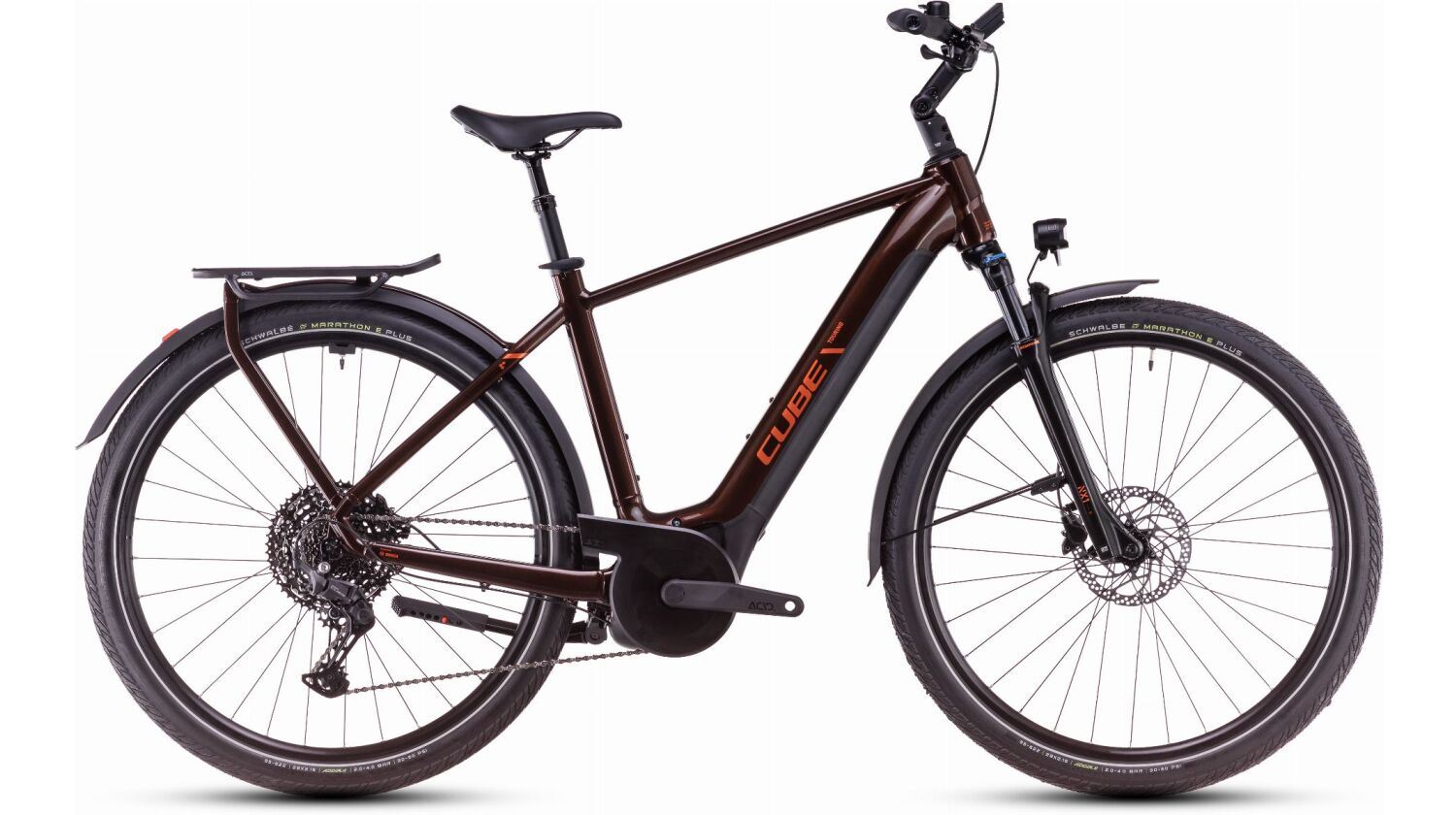 Cube Touring Hybrid Pro 625 Wh E-Bike Diamant 28" cinnamon´n´orange