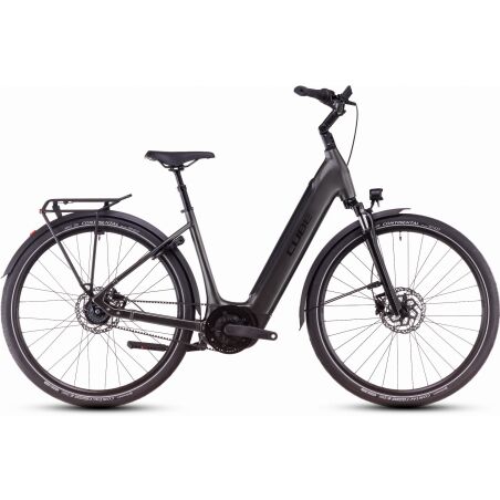 Cube Supreme Hybrid Deluxe One 625 Wh E-Bike Easy Entry slateblack&acute;n&acute;black