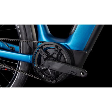 Cube Supreme Hybrid Deluxe One 625 Wh E-Bike Easy Entry electricblue&acute;n&acute;black