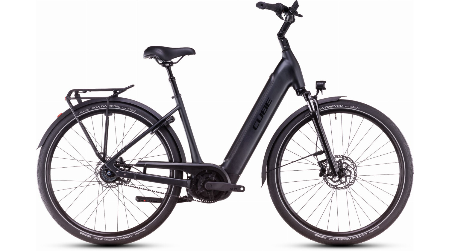 Cube Supreme RT Hybrid Deluxe EX 625 Wh E-Bike Easy Entry metalblack´n´glossy