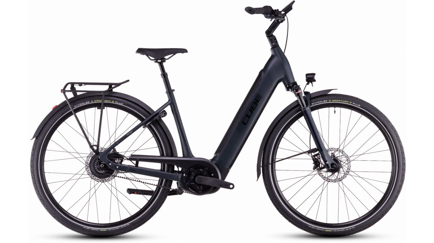 Cube Supreme Hybrid Deluxe Pro 625 Wh E-Bike Easy Entry 28" night´n´black