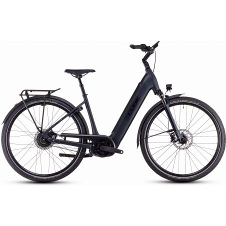 Cube Supreme Hybrid Deluxe Pro 625 Wh E-Bike Easy Entry 28&quot; night&acute;n&acute;black