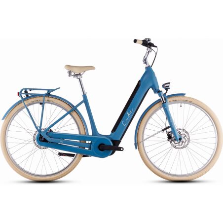 Cube Ella Hybrid 500 Wh E-Bike Easy Entry sphereblue&acute;n&acute;creme