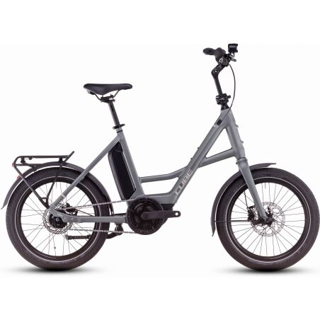 Cube Compact Hybrid Comfort 500 Wh E-Kompaktrad 20&quot; flashgrey&acute;n&acute;smoke one size