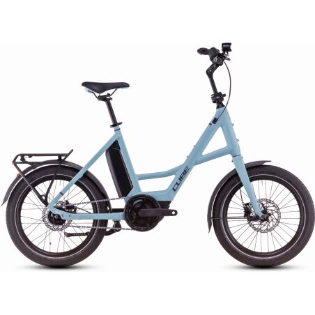 Cube Compact Hybrid Comfort 500 Wh E-Kompaktrad 20&quot; arubablue&acute;n&acute;reflex one size