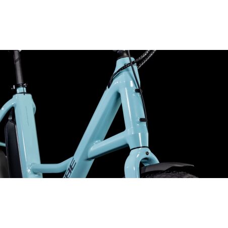 Cube Compact Hybrid Comfort 500 Wh E-Kompaktrad 20&quot; arubablue&acute;n&acute;reflex one size