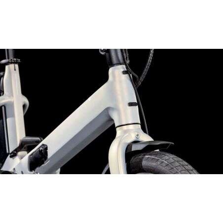 Cube Fold Hybrid Comfort 500 Wh E-Bike 20&quot; pearlysilver&acute;n&acute;white one size