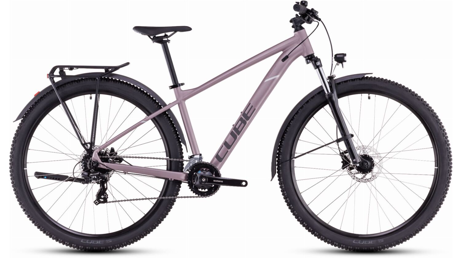 Cube Aim One Allroad MTB-Hardtail Diamant greyishlilac´n´reflect