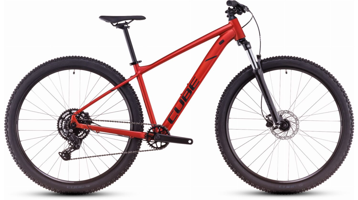 Cube Aim Pro MTB-Hardtail Diamant fireorange´n´black